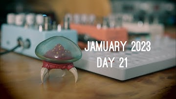 Jamuary 2023 - Day 21 - Live Looping OP-1 - Chase Bliss Blooper - Warped Vinyl - Mood - #jamuary2023