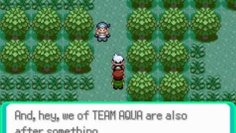 Pokemon Emerald 386 Team Aqua Grunt 1