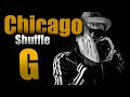 Blues backing track jam  ice b chicago shuffle in g