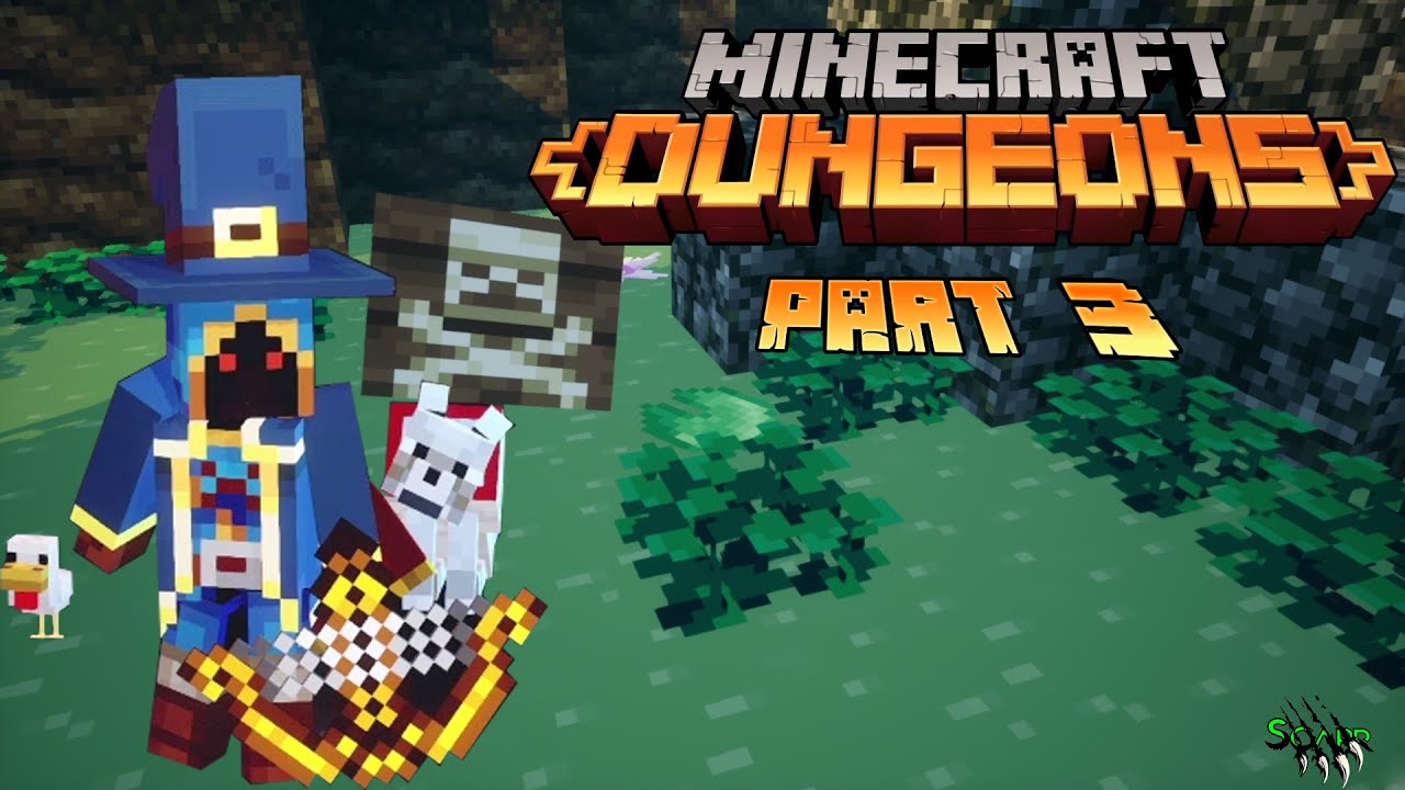 [ Minecraft {Dungeons} 100% Part 3 | GET OUT OF MY SWAMP | Scarr