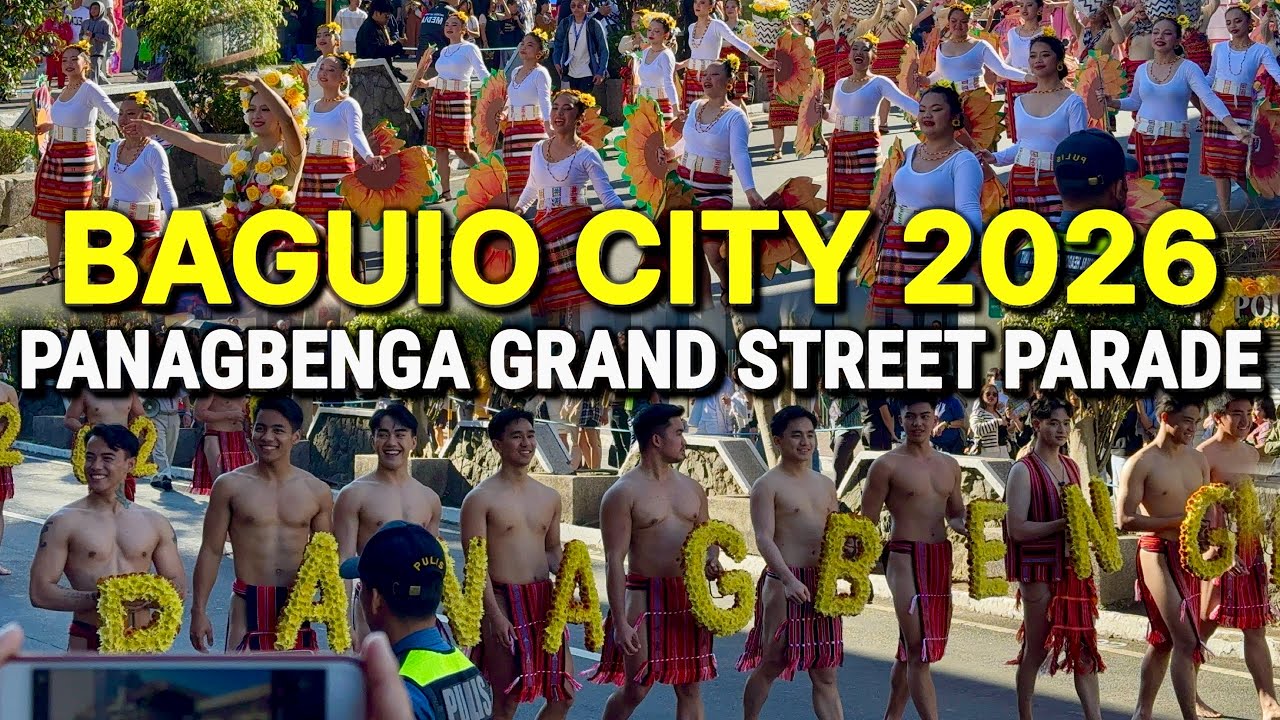 PANAGBENGA 2026 in Baguio City - GRAND STREET DANCE PARADE! | 4k Full Show Baguio, Philippines