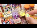Miniature nostalgic japanese candy store rement petit sample series unboxing