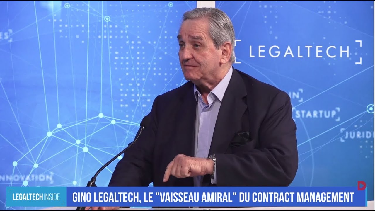 Legaltech Contract LegalTech Inside : Gino LegalTech, le « vaisseau amiral » du contract ...