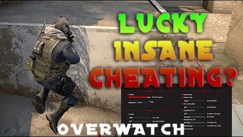 Gets Tilted Then Cheating, Lucky, Or Just INSANE! CSGO OVERWATCH