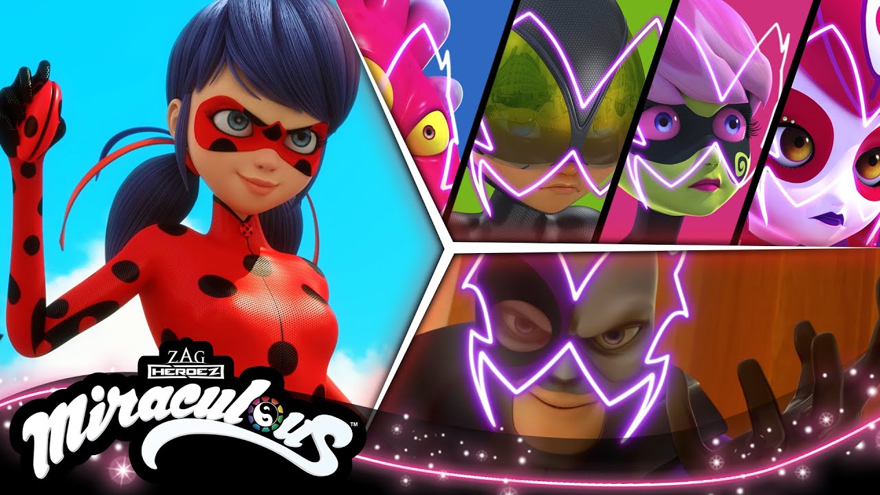 Ladybug And Cat Noir Season 4 Episode 25 MIRACULOUS | ๐ AKUMATIZED - Compilation #1 ๐ | SEASON 4 | Tales of