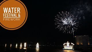[4K]Water Festival (Bon Om Touk) Firework Display Cambodia 2018 - Night ver.