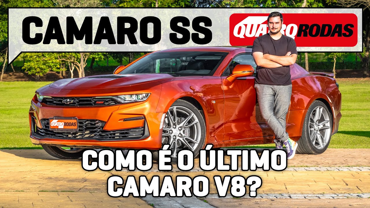 Chevrolet Camaro SS: o ÚLTIMO teste do esportivo V8 antes de virar um ELÉTRICO