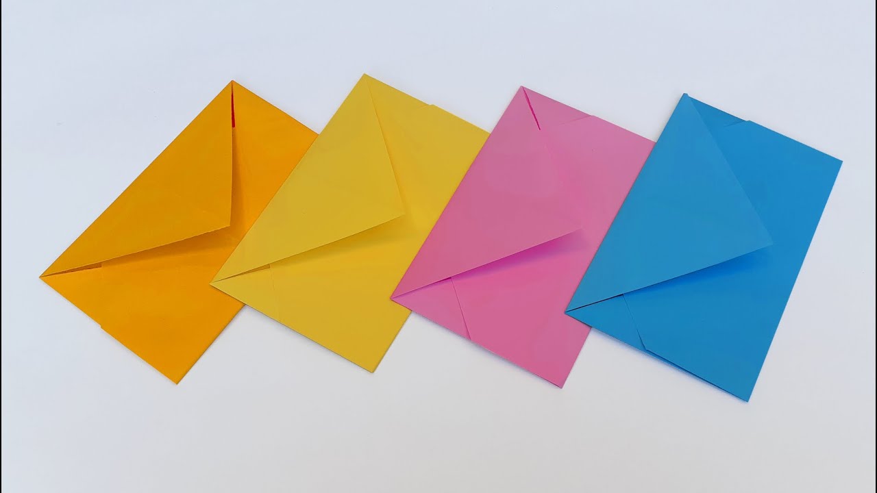 Como Se Hace Sobres How to make an Envelope for a letter. Very easy - YouTube