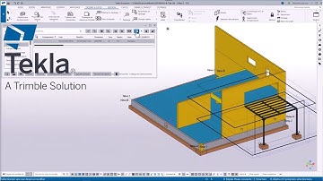 Astuce Tekla Structures : Afficher les vues du dessin dans modèle