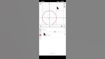 how to make a circle in desmos (graphing calculator)