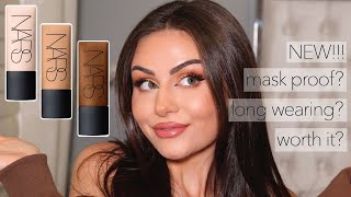 Review & 7hr Wear Test: NEW* Nars Soft Matte Complete Foundation | #OilySkin #RayaMakeup #eidmakeup