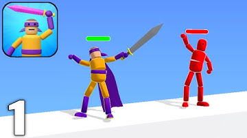 Ragdoll Ninja : Imposter Hero - Gameplay Walkthrough Part 1 All Levels 1-20 (Android & iOS)