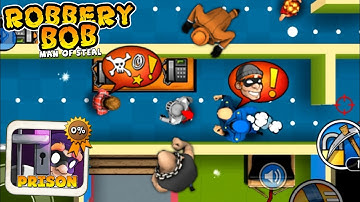 Robbery Bob - Prison Chapter Gameplay Walkthrough Ep 50