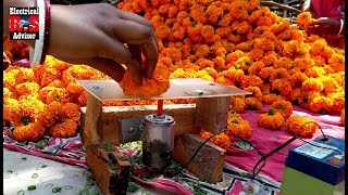 How To Make A Small Flower Cutter Machine 2018