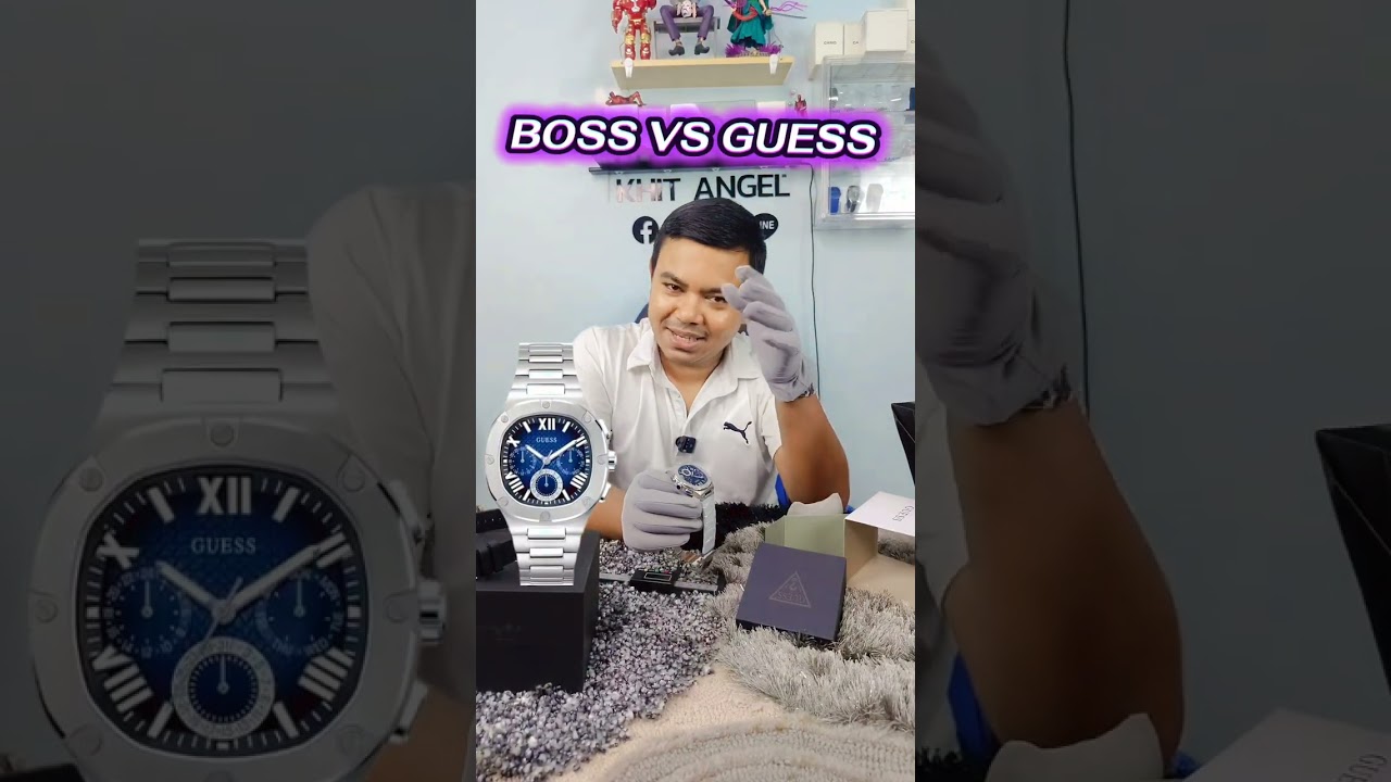 Boss Vs GUESS ဘယ် Brand ပိုကောင်းလဲ ???