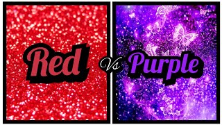 Red ❤️ vs Purple 💜 👗/nails 💅 heels 🩰 cake 🎂 etc...@Royal_quinn_024