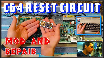 Keyboard Reset Circuit for Commodore 64 | Mods and Repairs