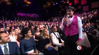 Ariadne Diaz Y Carmelo En Premios Tvynovelas 2015