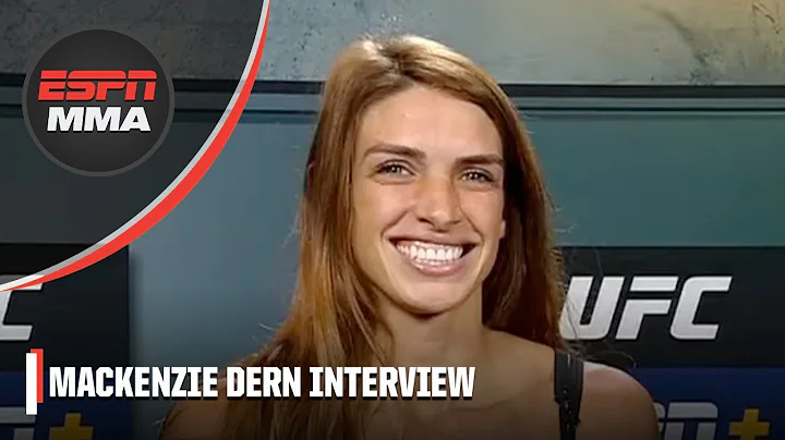 I always do better in the spotlight - Mackenzie Dern on main event fight vs. Yan Xiaonan | ESPN MMA