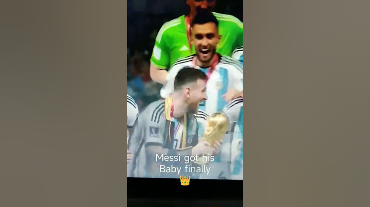 messi walks brings fifa World cup