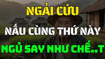 Khó Ngủ, Mất Ngủ Đến Cỡ Nào Cũng Ngủ Ngon, Ngủ Sâu Đến Sáng Chỉ Với 1 Nắm Lá Ngải Cứu Làm Cách Này