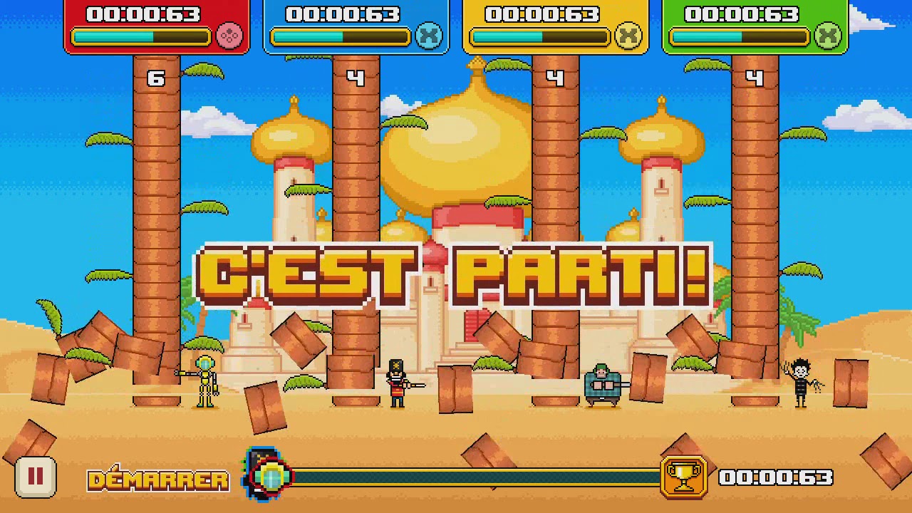 Timberman VS (Switch) - Mode Course 50, 100, 200