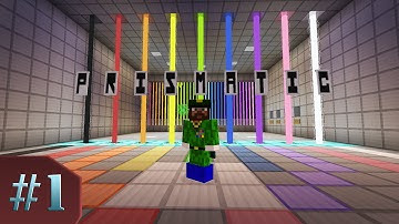 Prismatic: Minecraft Puzzle Map - #1 - Puzzle Solver Genius! [1080p HD PC Gameplay]