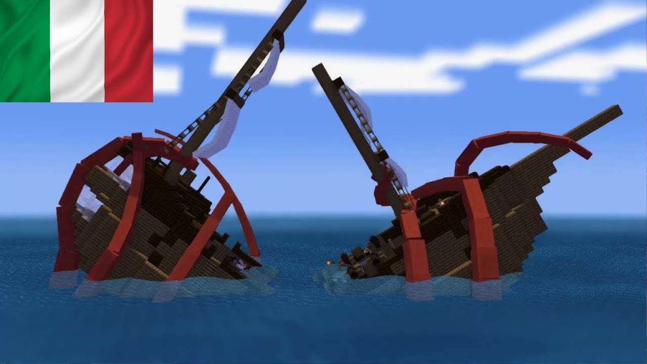 Pirati dei Caraibi Kraken Scene realizzata in Mine Imator - Full Animation/ Ita