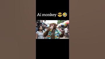 ai monkey vlog #aivlog #comedy #funny #monkeyvlog #monkeyblogger