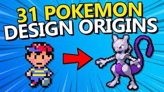 31 Pokemon Design Origins you haven't heard of!