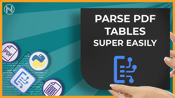 Extracting Tables from PDFs (Using Google Tech)