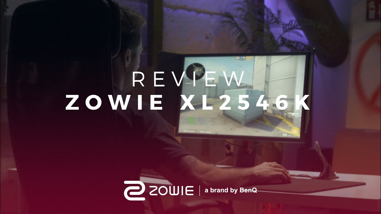 Review Esports Monitor Zowie Xl2546k Youtube