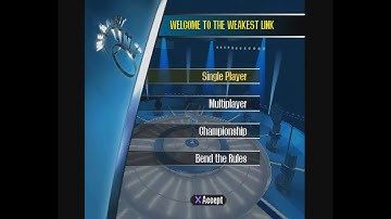 PSX Longplay [707] The Weakest Link (EU)