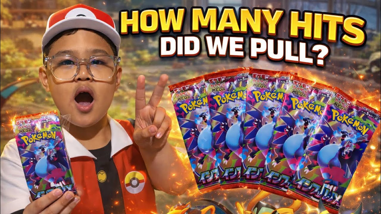 Trying Our Luck with 20 Pokemon Inferno X Booster Packs