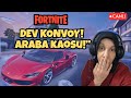 🔴CANLI! Takipçilerle DEV ARABA KONVOYU KAOSU! | Fortnite Battle Royale