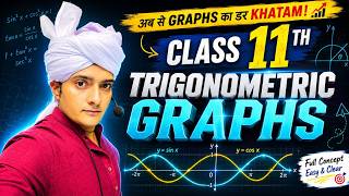 Class 11 Trigonometric Graphs in One Shot | Graphs Ka Dar Khatam 🔥