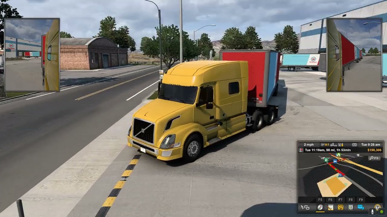 American Truck Simulator. SALT Run ELKO NV. to JACKPOT NV. NEVADA DLC