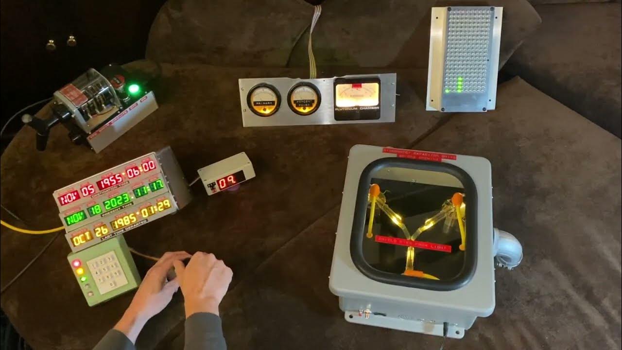 Time Circuits Display with manual speed selection YouTube