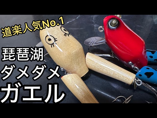 道楽人気No.1琵琶湖ダメダメガエル 冒頭音声潰れてます - YouTube