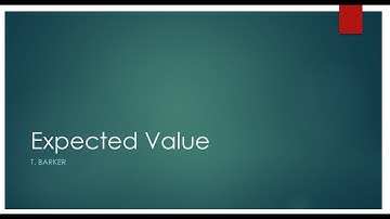 Expected Value  (newer version available)