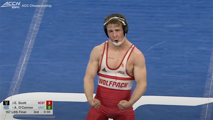 157lbs Ed Scott (NC State) dec Austin O'Connor (No...