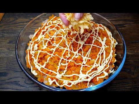 Куриная грудка в духовке с Морковью Луком и Сыром #Shorts