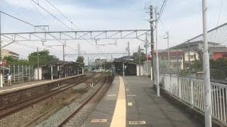 阪神8000系8237F直通特急姫路行き　林崎松江海岸駅通過