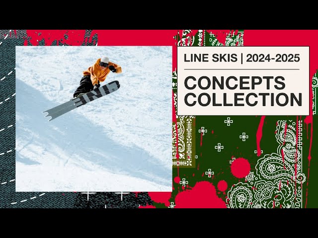 LINE Skis 2024/2025 Concept Collection - Open a New World of