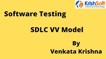 Manual Testing Tutorial 10 - SDLC VV Model