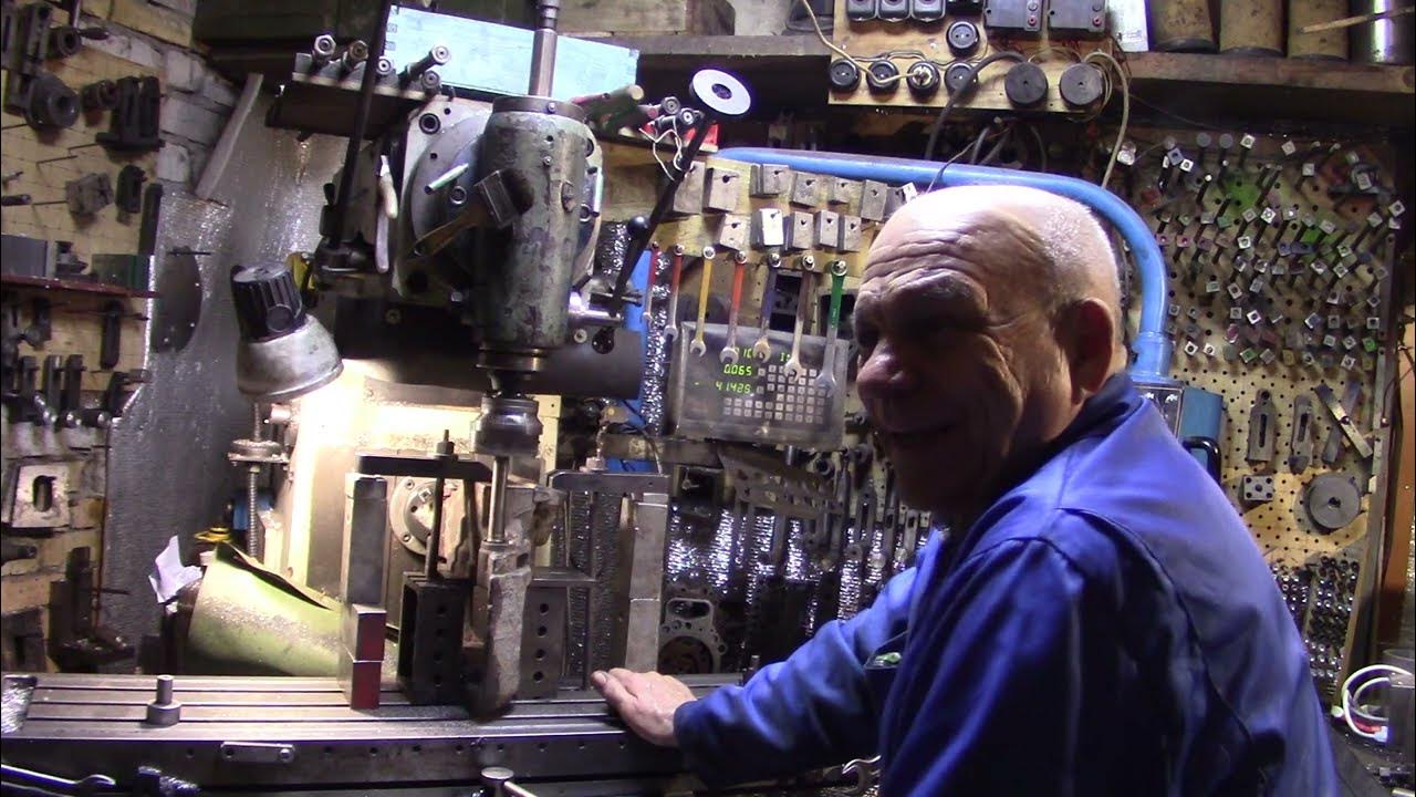 Расточка суппорта Валдай..типа импортозамещение - YouTube