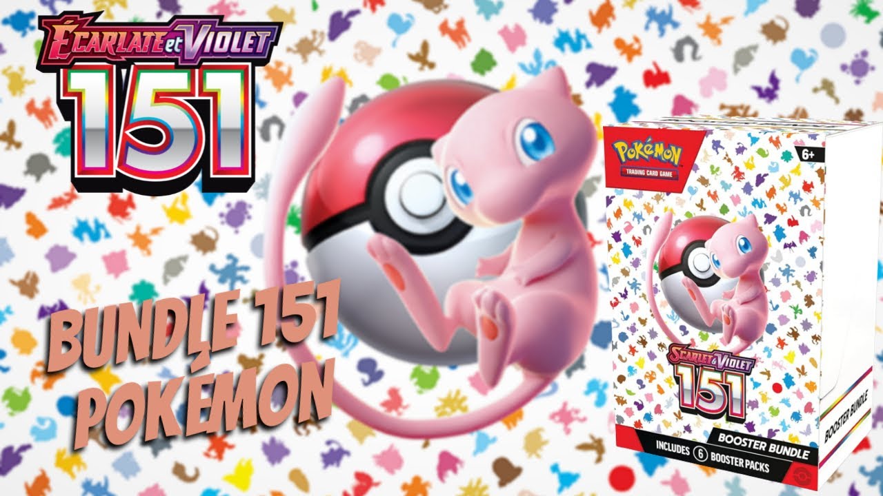 Pokémon 3.5 Ecarlate & Violet 151: Booster Bundle FR