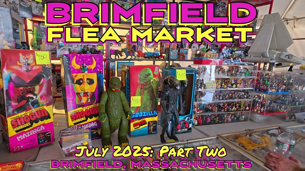 This is Why Brimfield is the World's Greatest Flea Market!  July 2025: Episode Two!