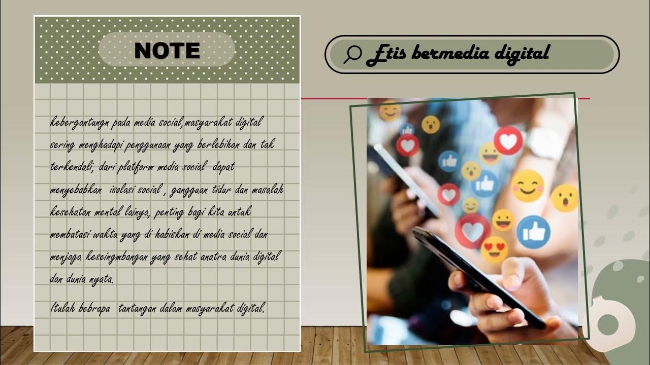 Etis Dan Aman Bermedia Digital YouTube Etis Dan Aman Bermedia Digital YouTube