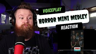 Reaction to Voiceplay - Horror Mini Medley (SHORT) - Metal Guy Reacts